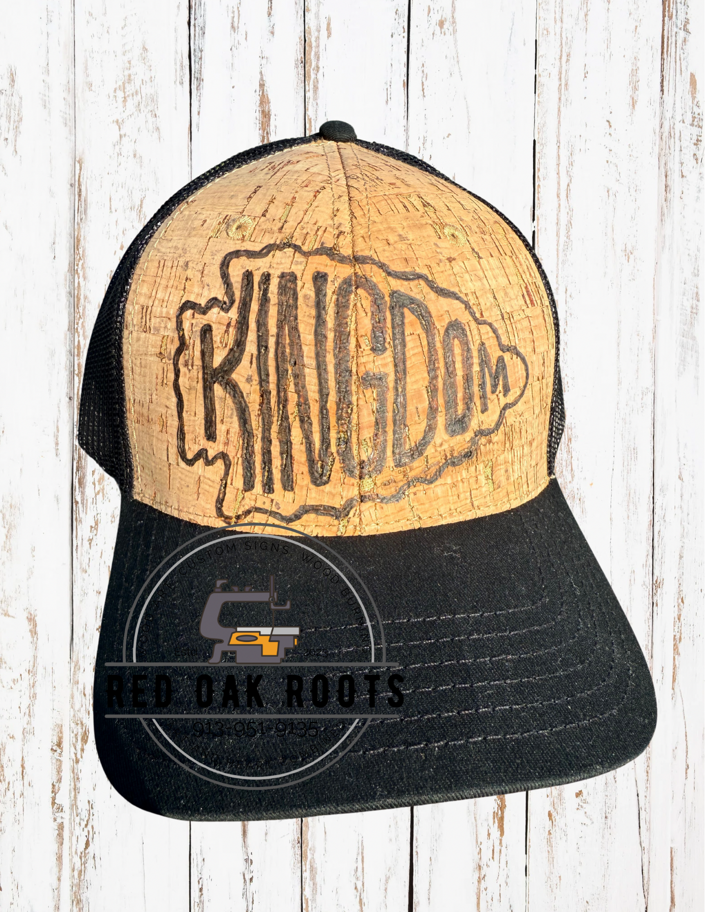 “Kingdom” hand-burned SnapBack
