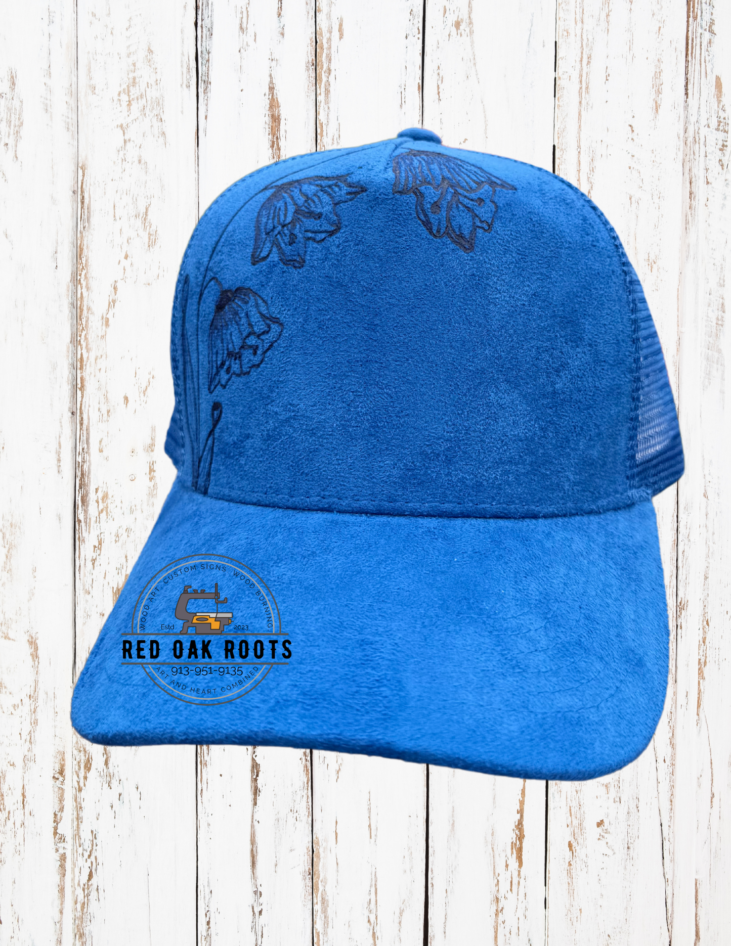 Blue bell burned SnapBack