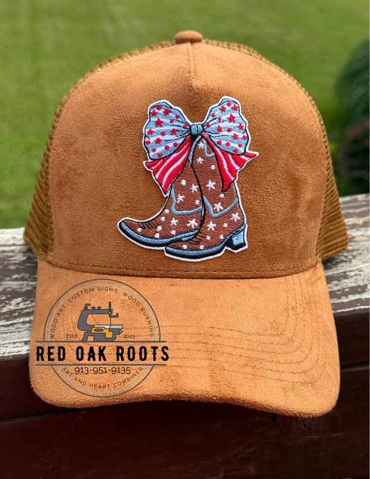 Patriotic boots SnapBack