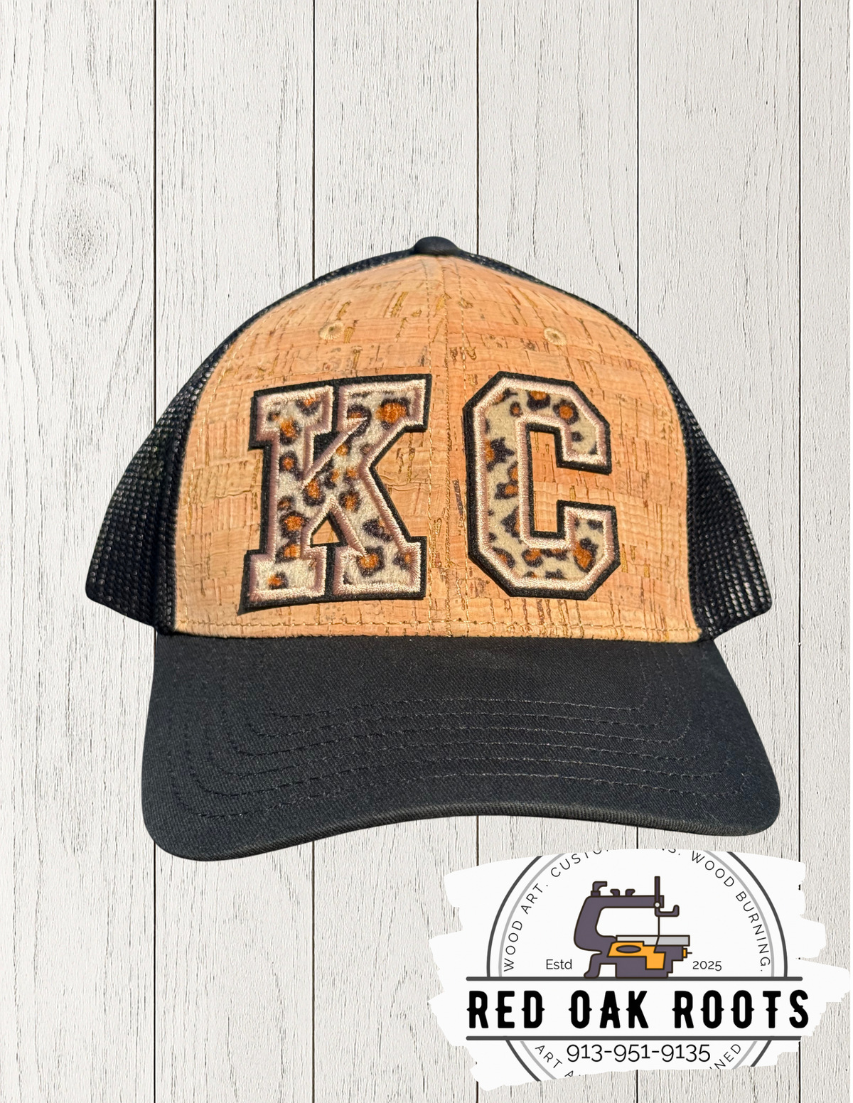 The Jenni - leopard KC trucker