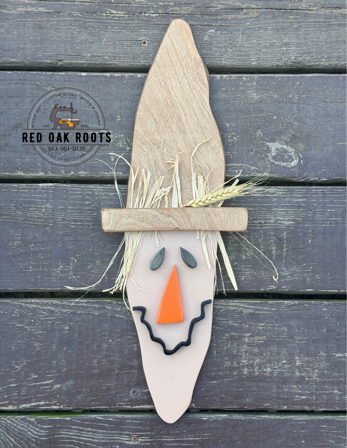 Whimsical Autumn Scarecrow